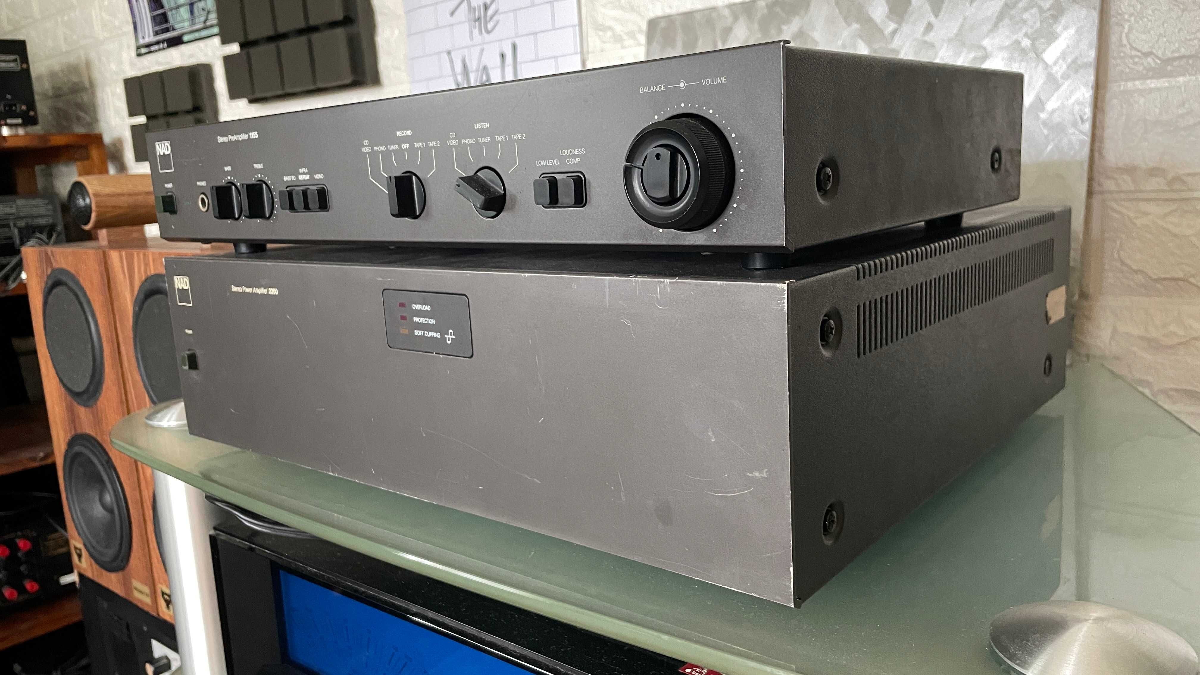 Усилитель NAD 1155 и NAD 2200 ЗВУК! Топ!