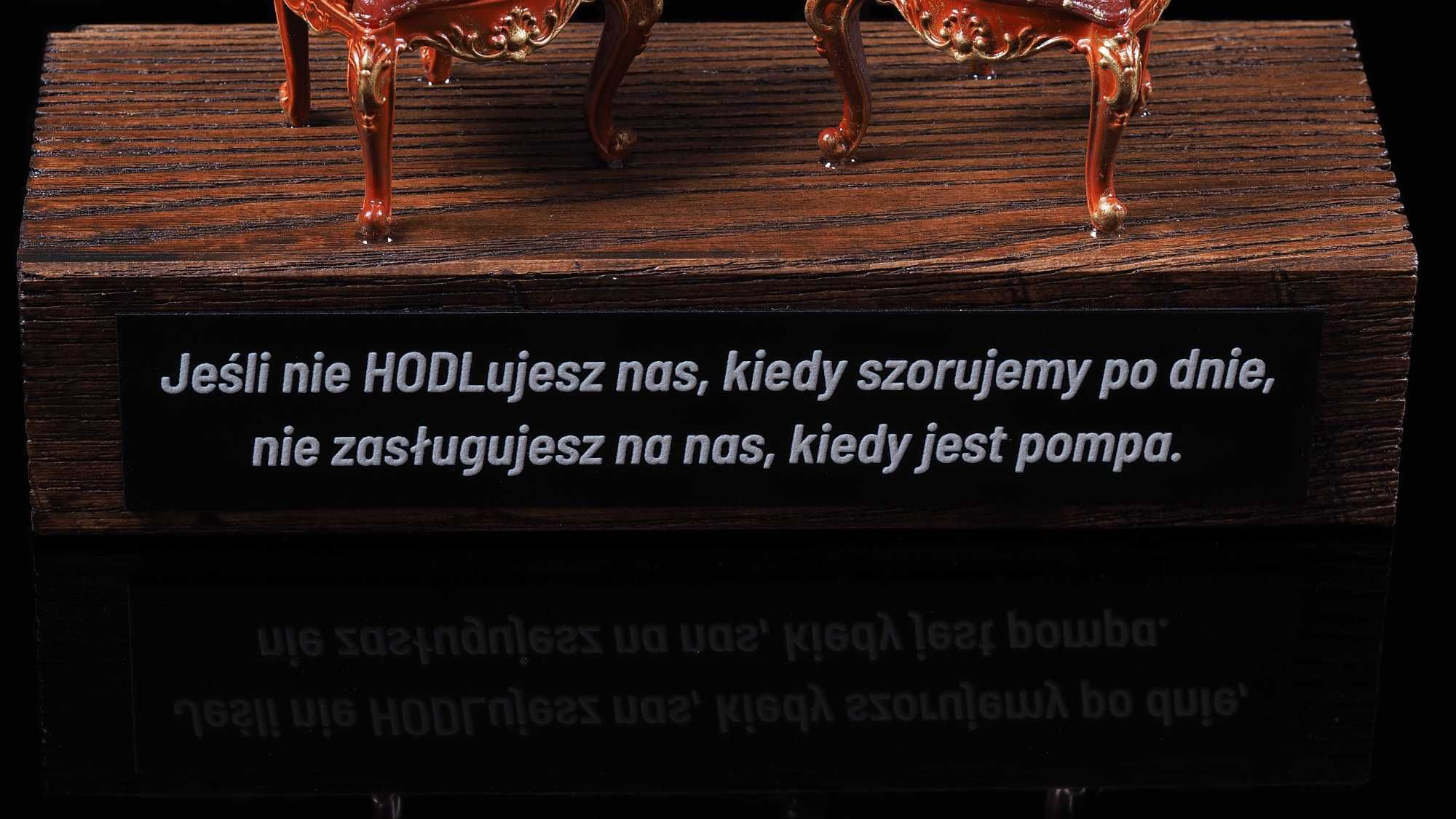 "Tron HODLera" – prezent dla fana kryptowalut bitcoina etherum moneta