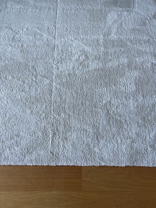 Tapete branco ikea knardrup