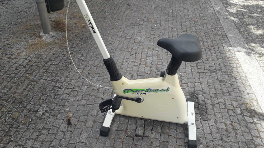 Bicicleta ergonométrica como nova