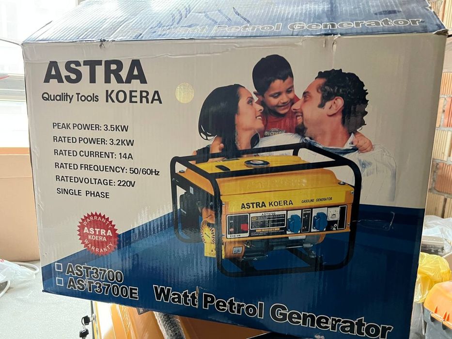 Генератор бензиновий  Астра