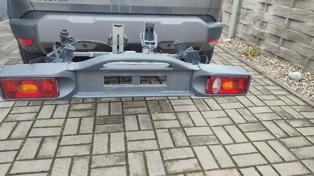 Twinny Load. Bagażnik, platforma na 2 rowery - elektryczne, 75kg. Hak
