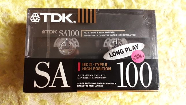 Компакт-кассета -TDK SA100 (хром)