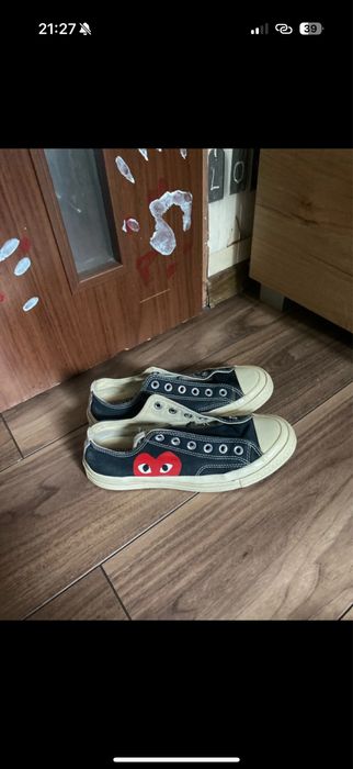 Tenisówki Converse x comme des garcons PLAY chuck 70