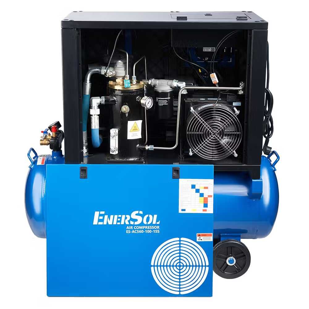 Компрессор воздушный винтовой EnerSol ES-AC560-100-1SS/560л/м/10бар/Г2