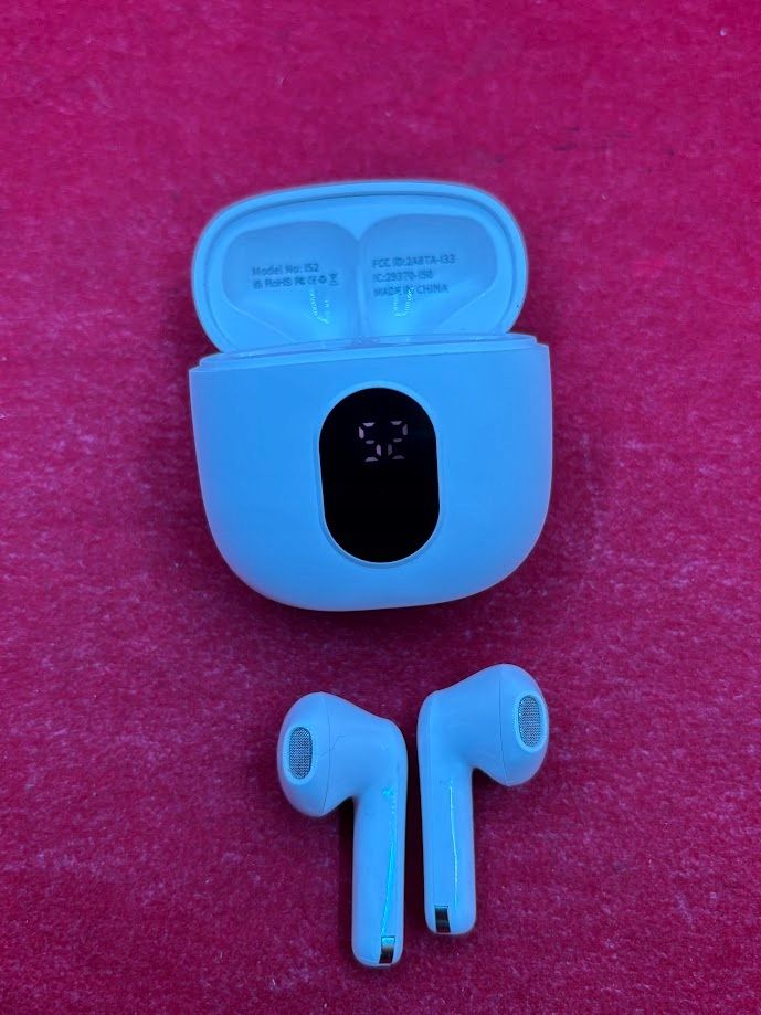 bezprzewodowe słuchawki douszne drsaec i52 bluetooth wyświetlacz led