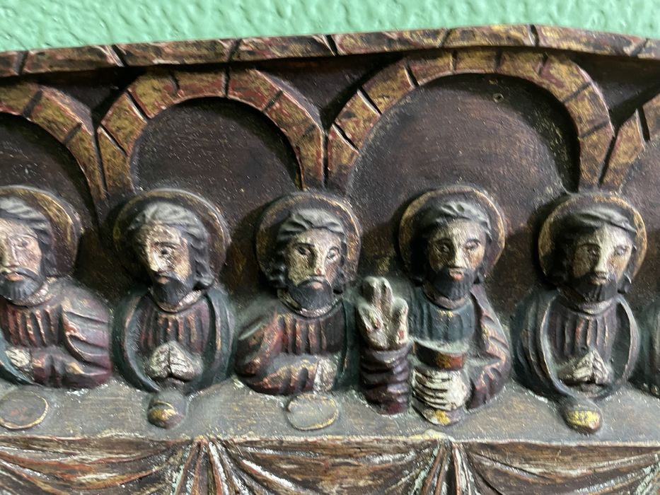 Quadro/ Escultura Ultima Ceia anos 60
