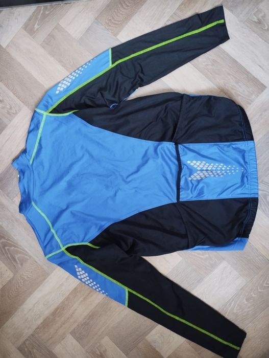 Мужская футболка для бега, велоджерси