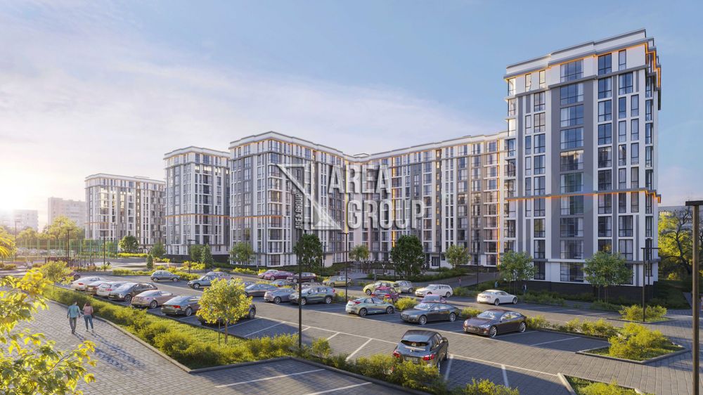 Класна 1-кімнатна квартира у розтермінування з 50% першим внеском