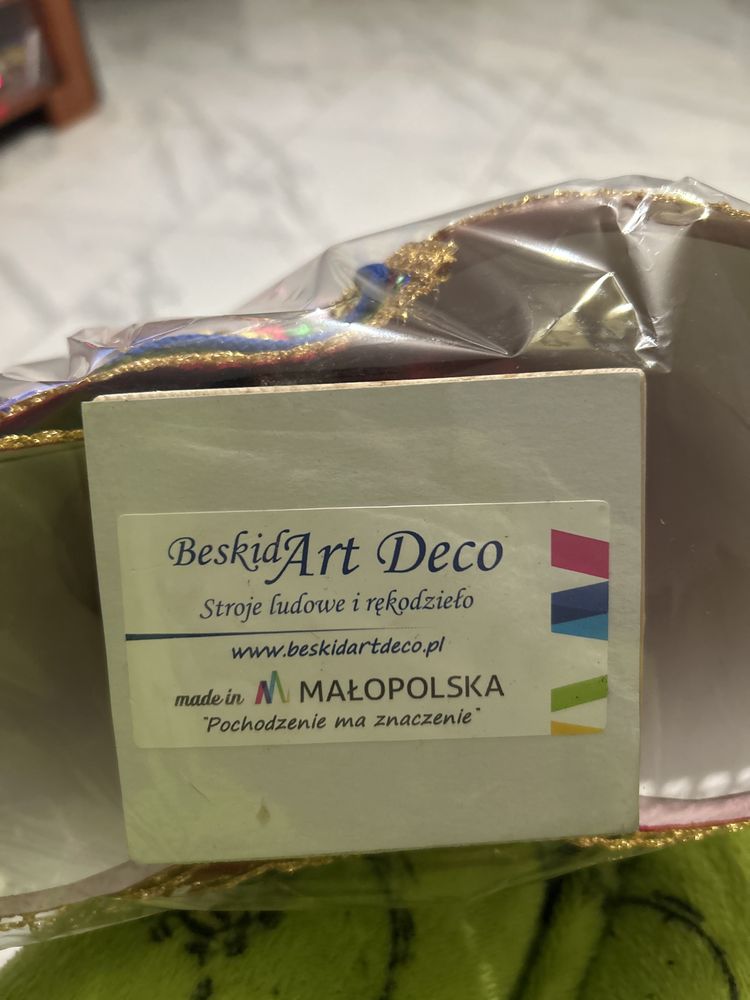 Figurka lajkonik na koniu nowy na podstawce