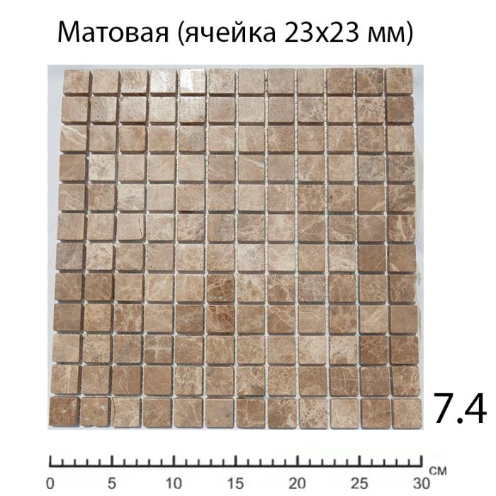 Мармурова мозаїка, мармур, травертин (плитка), та скляна мозаїка