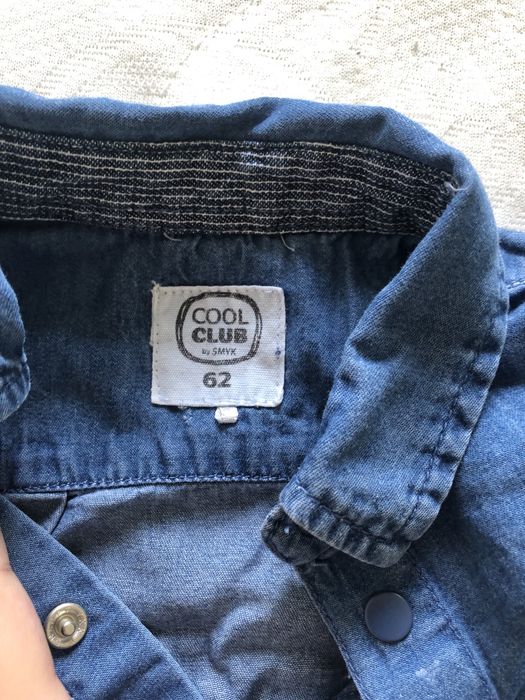 Koszula jeansowa niemowlęca