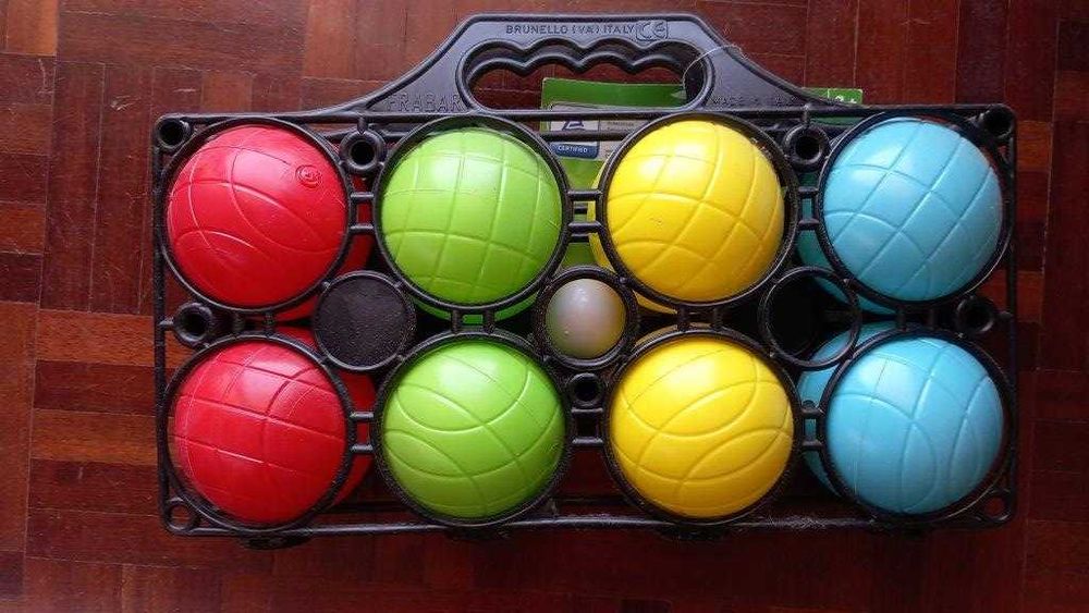 Jogo de petanca para praia