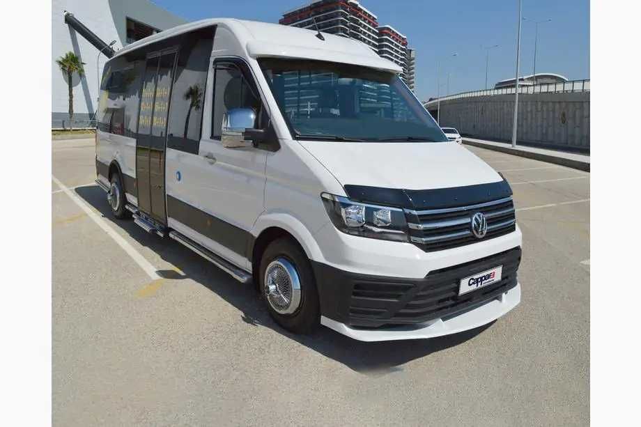Мухобойка /дефлектор капота Volkswagen Crafter/крафтер (2006+ /2017+)