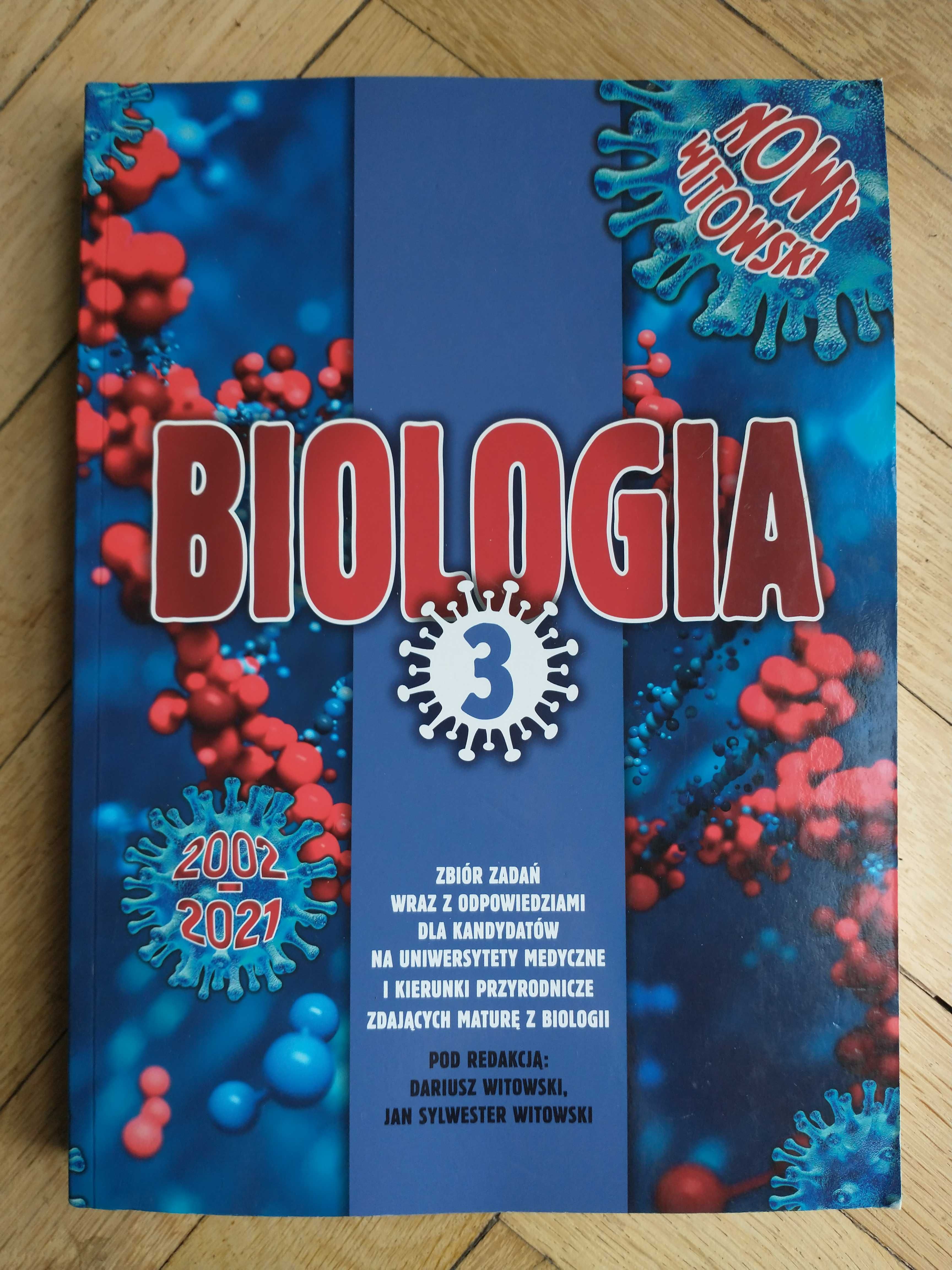 Biologia maturalny zbiór zadań Nowy Witowski (części 1, 2, 3)