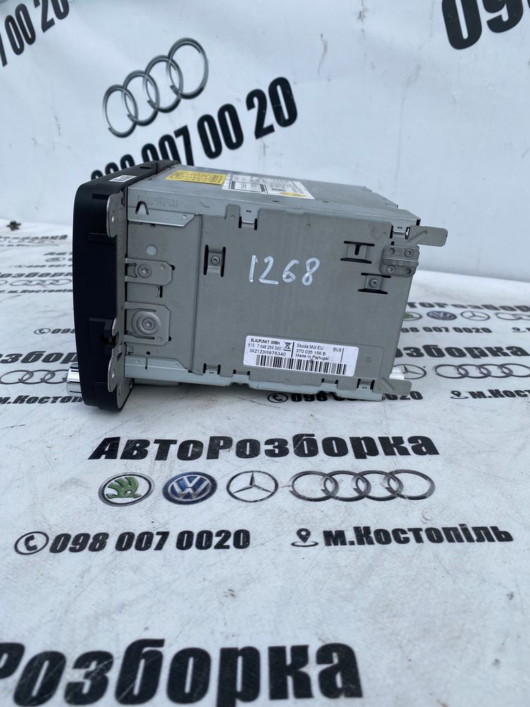 магнитола Bolero RCD 510 Skoda A5 Superb 2 Yetti Fabia Blaupunkt