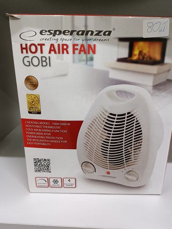 Grzejnik elektryczny hot air fan Gobi