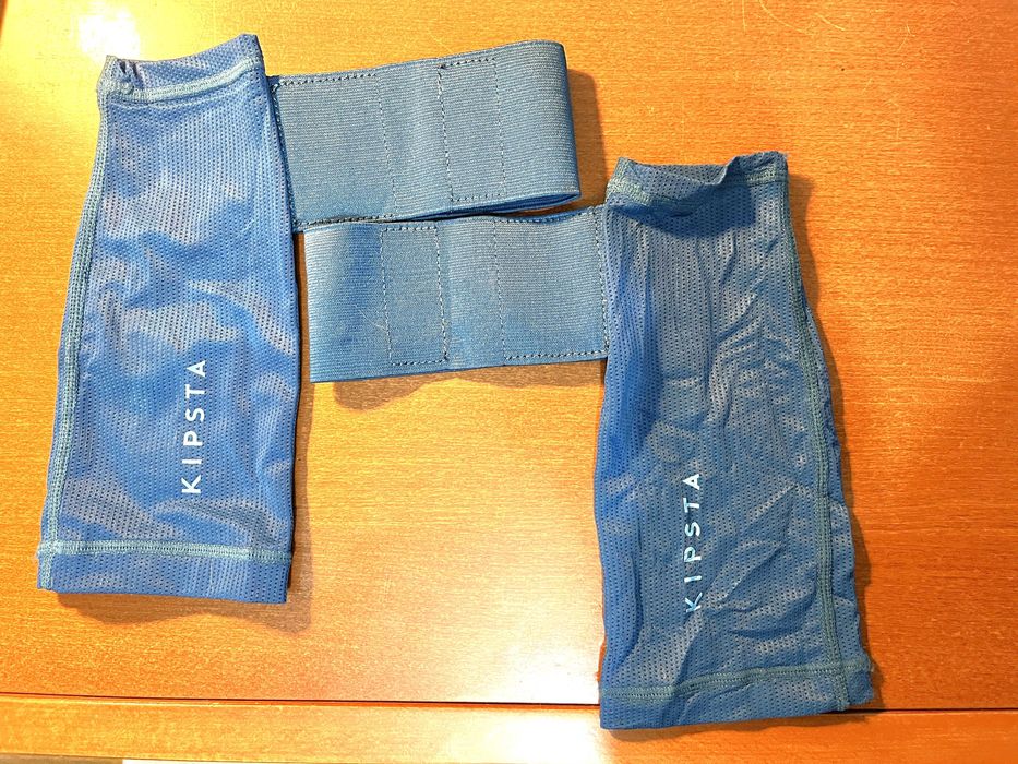 Kipsta - Mangas Ajustáveis para Caneleiras (Futebol)