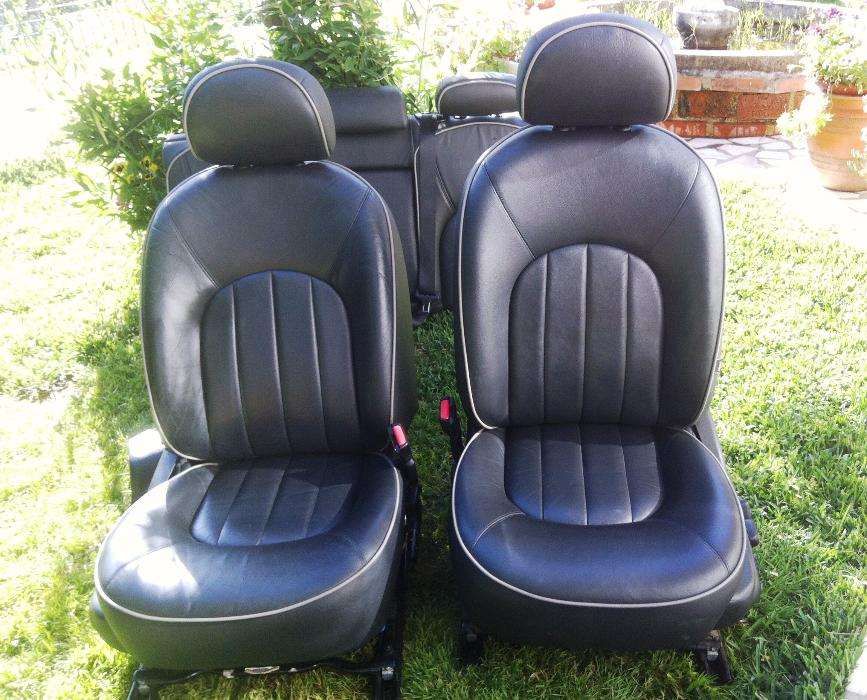 Rover 75 - bancos pele pretos manuais & Elétricos carro & Carrinha