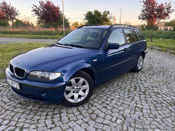 BMW Seria 3 BMW E46 Touring 320D 150KM Topasblau