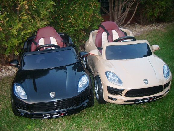 JAREX Samochód\y na akumulator dla dzieci SKÓRA KOŁA EVA