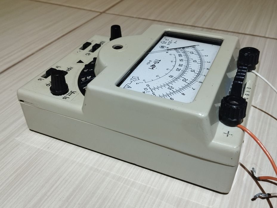 АмперМетр  ТЛ-4М вместе с проводами