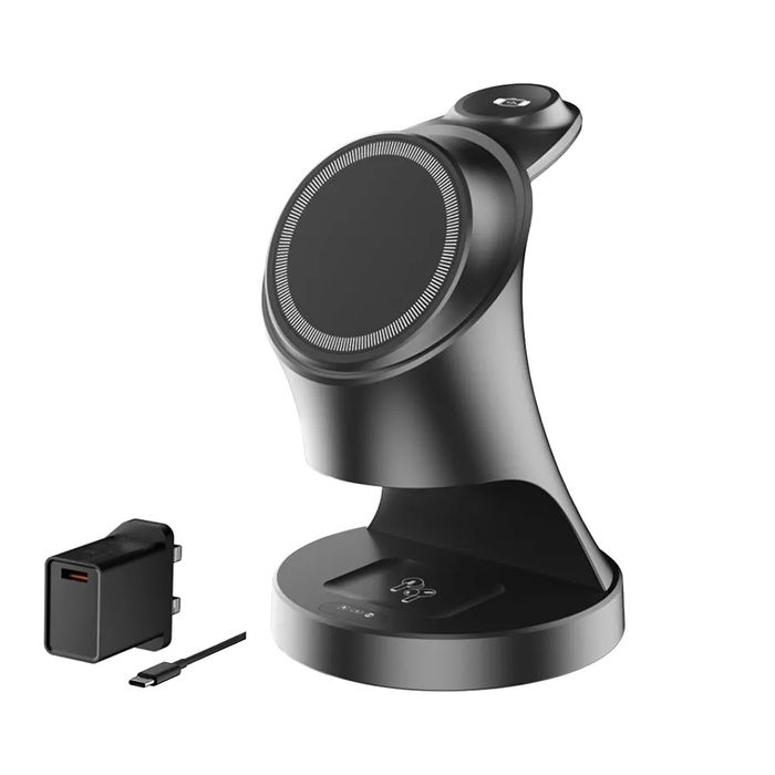 !!!АКЦІЯ!!! Універсальна бездротова зарядна станція 3-в-1