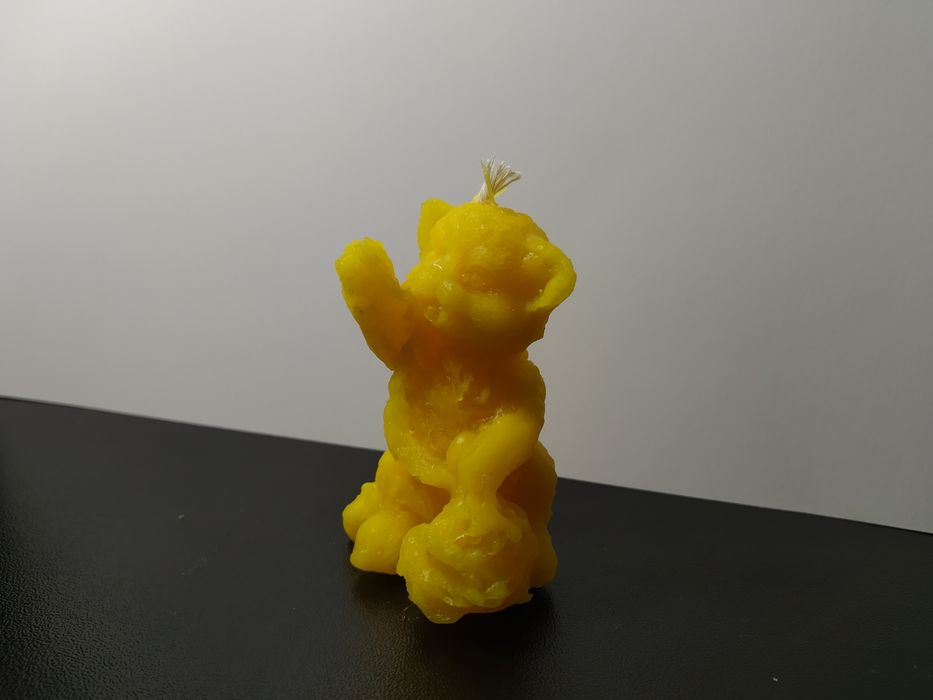 Декоративна воскова свічка кіт