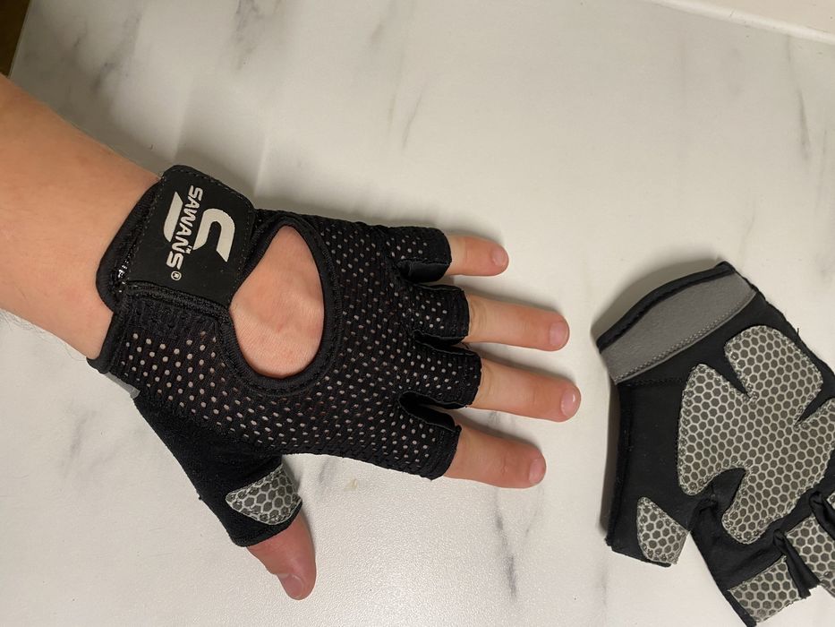 Rękawiczki treningowe na siłownie Sawans M