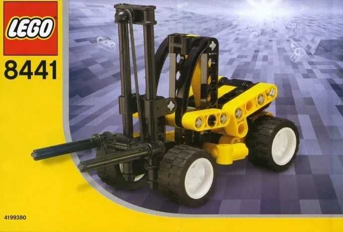 Lego technic 8441 wózek widłowy, kolekcjonerski auto wyścigowe nowe
