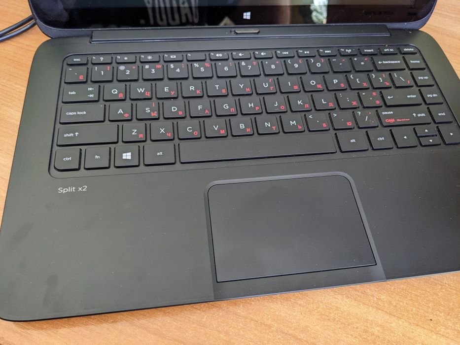 HP split x2  ноутбук поаншет 128гб i5