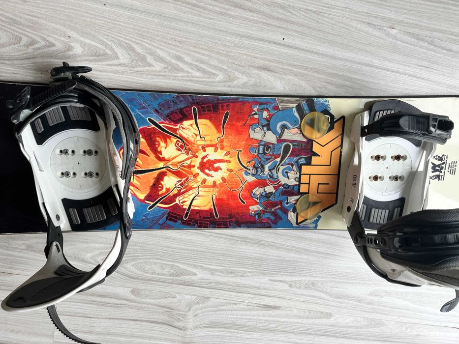 Deska snowboard Volkl 160 + wiązania