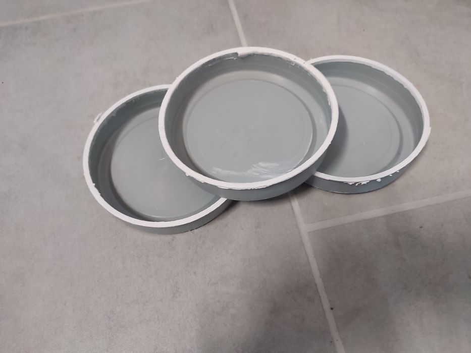 Zaślepka, dekiel fi 125 do króćców wentylacyjnych, rekuperacji