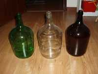 Garrafões de vidro de 5 litros
