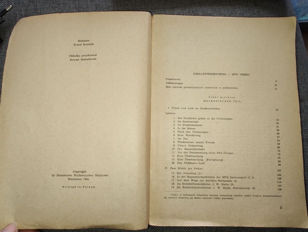 podręcznik języka niemieckiego , Antoni Nikiel