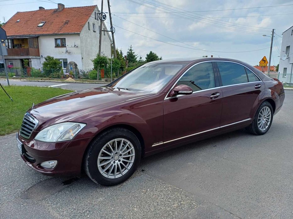 Mercedes Benz w221 long benzyna gaz