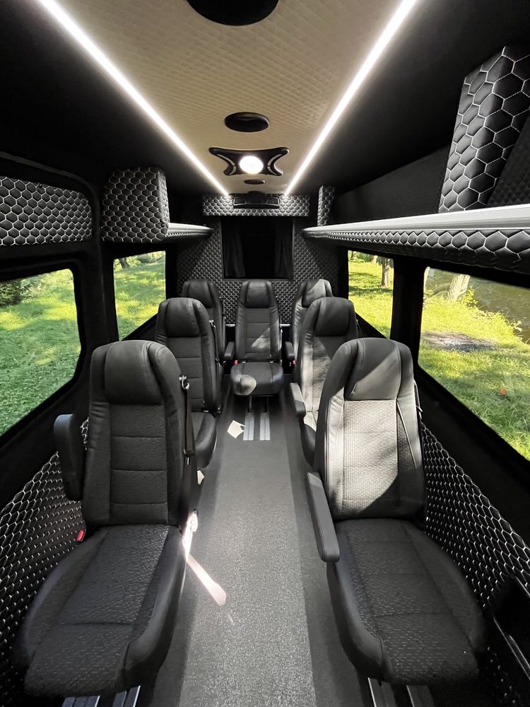 Zabudowa busa, brygadówka sprinter master crafter ducato trafic vivaro