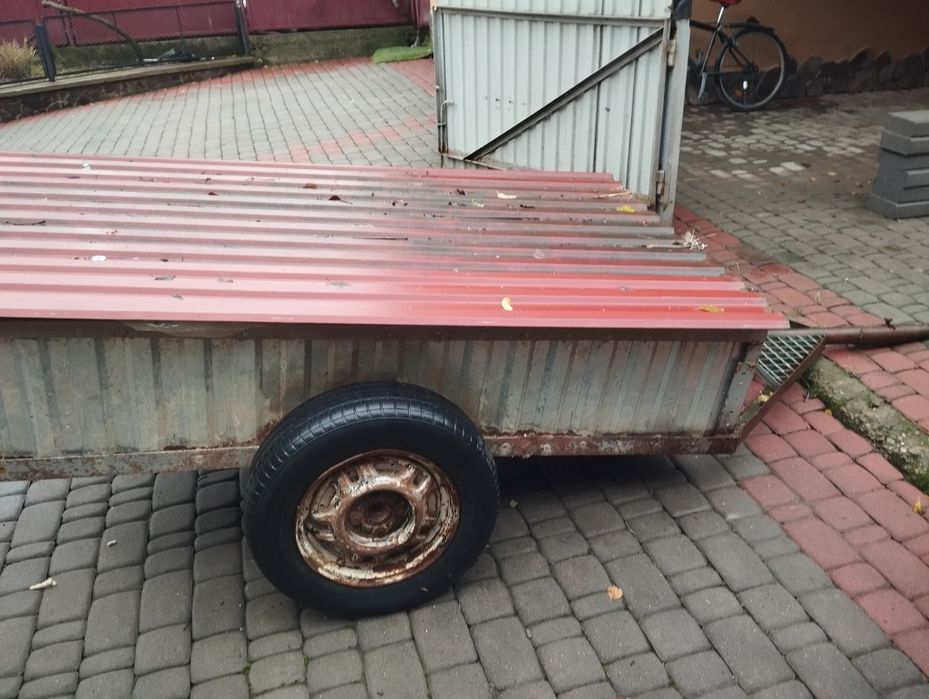 Прицеп на мотоблок.