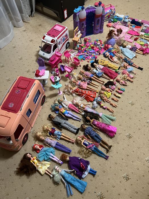 Wielki zestaw Barbie