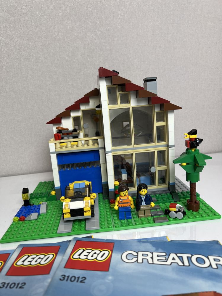 Лего 31012 семейный дом. Lego creator 3 в 1.