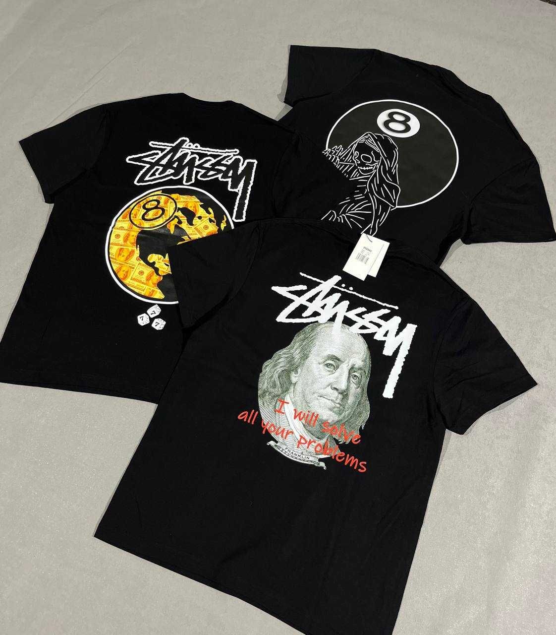 Футболка Stussy, стуссі, стусі лонгслів кофта, зіп, зіп худі, Stüssy