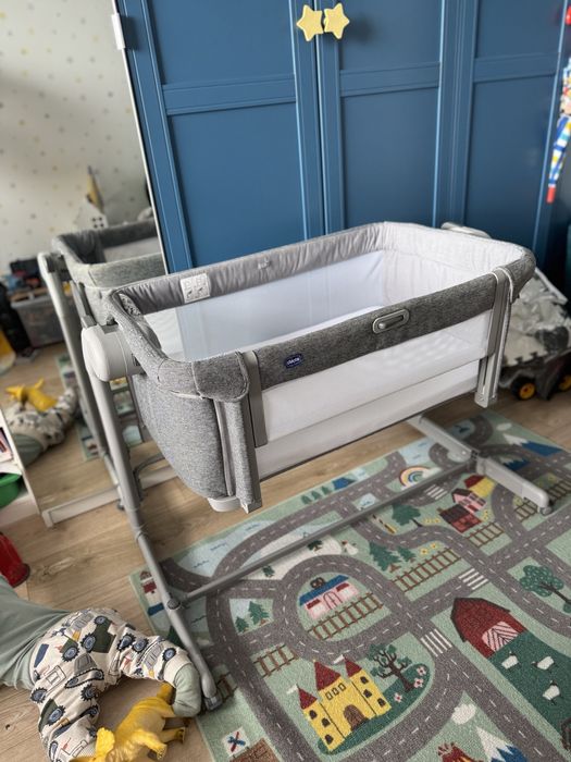 Chicco Next2Me Magic Evo – łóżeczko dostawne - Dark Grey