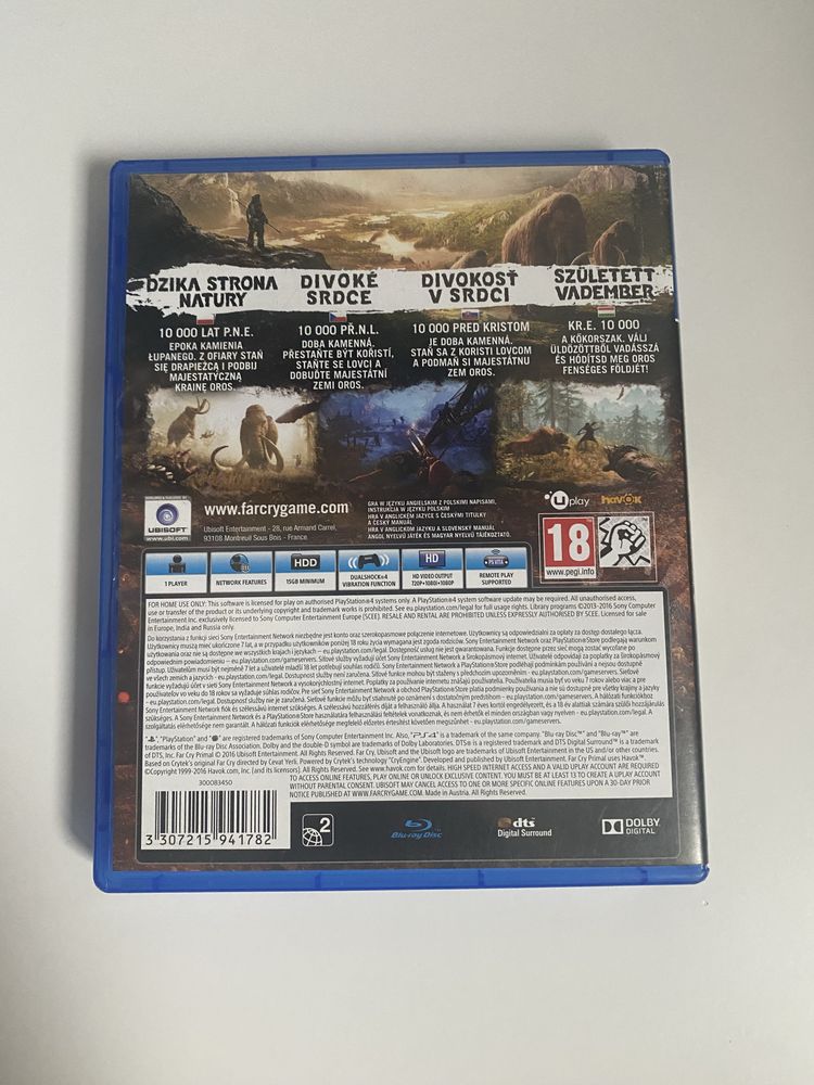 Gry ps 4/5 - farcry primal | idealny stan