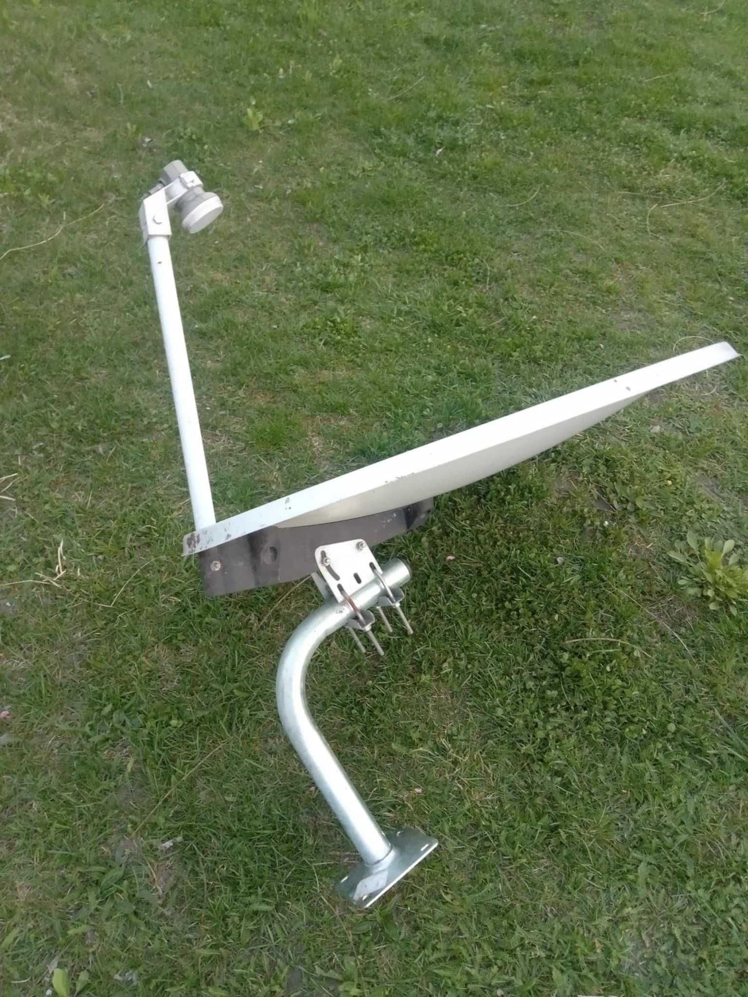 Antena satelitarna (talerz) + konwerter + uchwyt