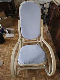 Fotel bujany po renowacji