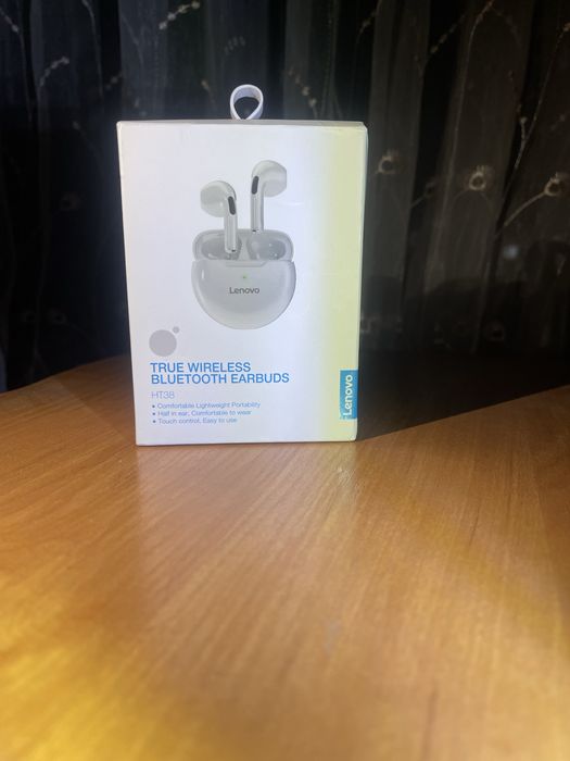 Наушники Lenovo HT 38 белые