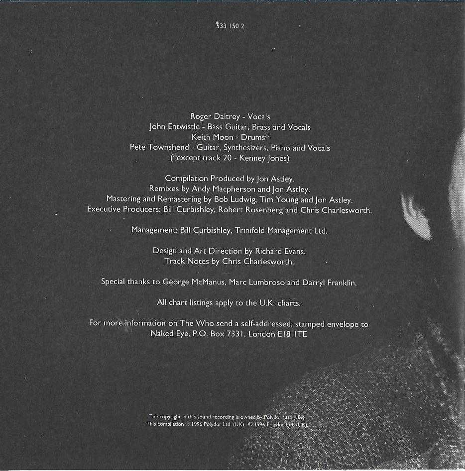 The Who - - - - - My Generation - - - - - CD