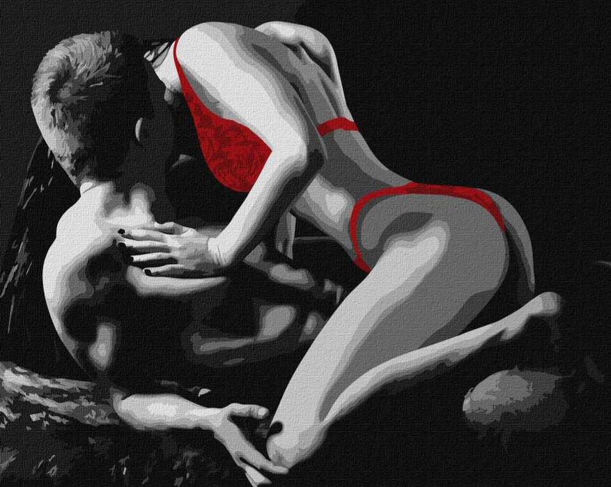 Картина за номерами, Сюжети Ню, Еротика, ОПТ ціна!