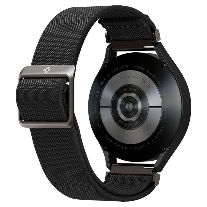 Pasek Spigen Fit Lite Do Galaxy Watch 4 40 / 42 / 44 / 46 Mm Black