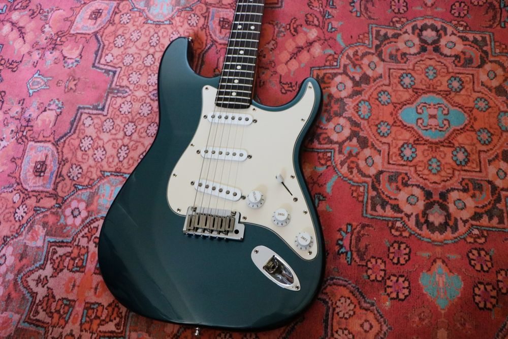Fender Stratocaster American Standard 1991 Gun Metal Blue Blue